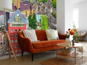 Outlet Oude gedeelte van Maastricht fotobehang Architectuur