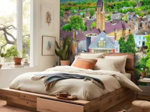 Outlet Oude gedeelte van Maastricht fotobehang Architectuur