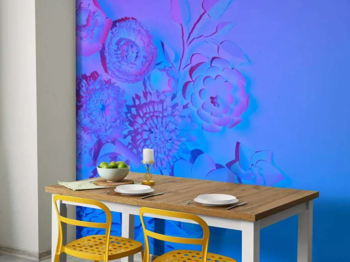 paars_modern_kunstwerk_fo_3.webp Online Paars modern kunstwerk fotobehang Tienerkamer | Bloemen