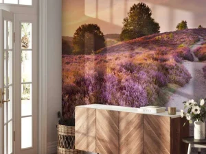 New Pad met veel bloemen fotobehang Bloemen