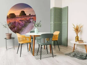 New Pad met veel bloemen fotobehang Bloemen