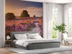 New Pad met veel bloemen fotobehang Bloemen
