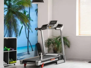 Discount Palmbomen op een Caribisch eiland fotobehang Bloemen