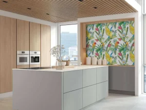 Fashion Papegaaien print fotobehang Tienerkamer | Dieren