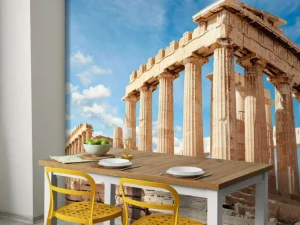 Best Parthenon op de Akropolis fotobehang Architectuur
