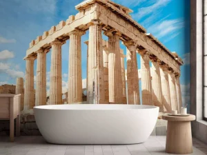 Best Parthenon op de Akropolis fotobehang Architectuur