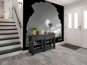 Clearance Patara Antique Theatre in zwart-wit fotobehang Architectuur