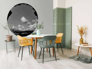 Clearance Patara Antique Theatre in zwart-wit fotobehang Architectuur
