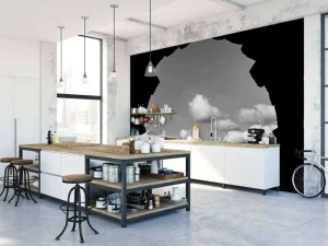 Clearance Patara Antique Theatre in zwart-wit fotobehang Architectuur