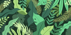 Discount Planten en bladeren Kinderkamer