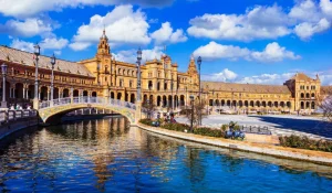 Best Plaza de España fotobehang Architectuur