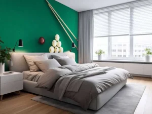Fashion Pooltafel van bovenaf fotobehang Tienerkamer