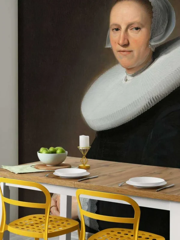 Sale Portret van Adriana Croes fotobehang Kunst & Design