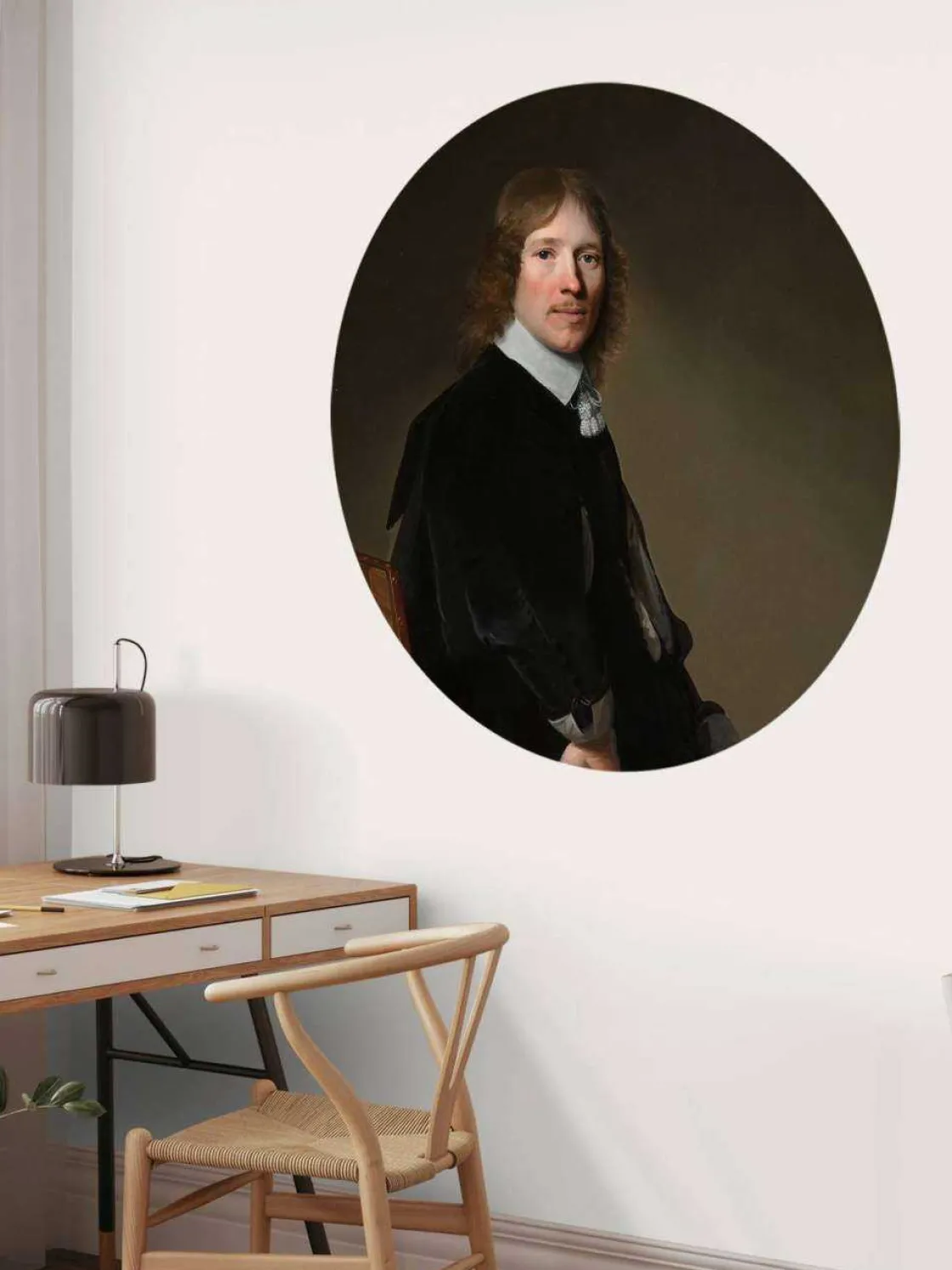 portret_van_eduard_wallis_8.webp Outlet Portret van Eduard Wallis fotobehang Kunst & Design
