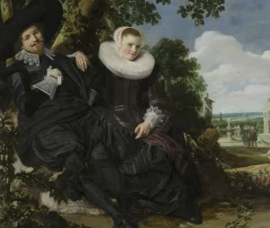 Clearance Portret van een stel fotobehang Kunst & Design