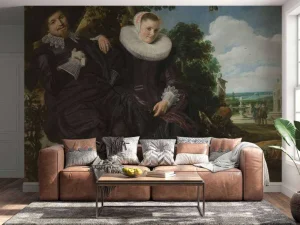 Clearance Portret van een stel fotobehang Kunst & Design