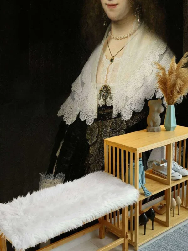 Discount Portret van een vrouw fotobehang Kunst & Design