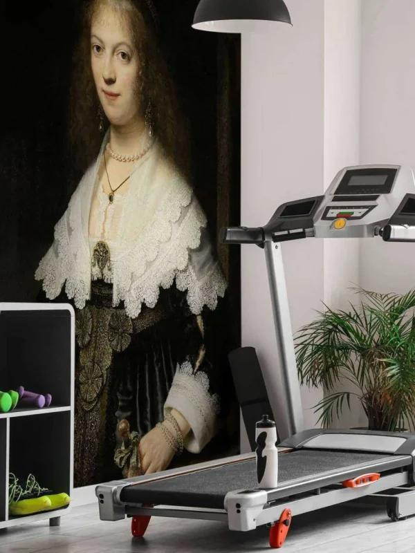 Discount Portret van een vrouw fotobehang Kunst & Design