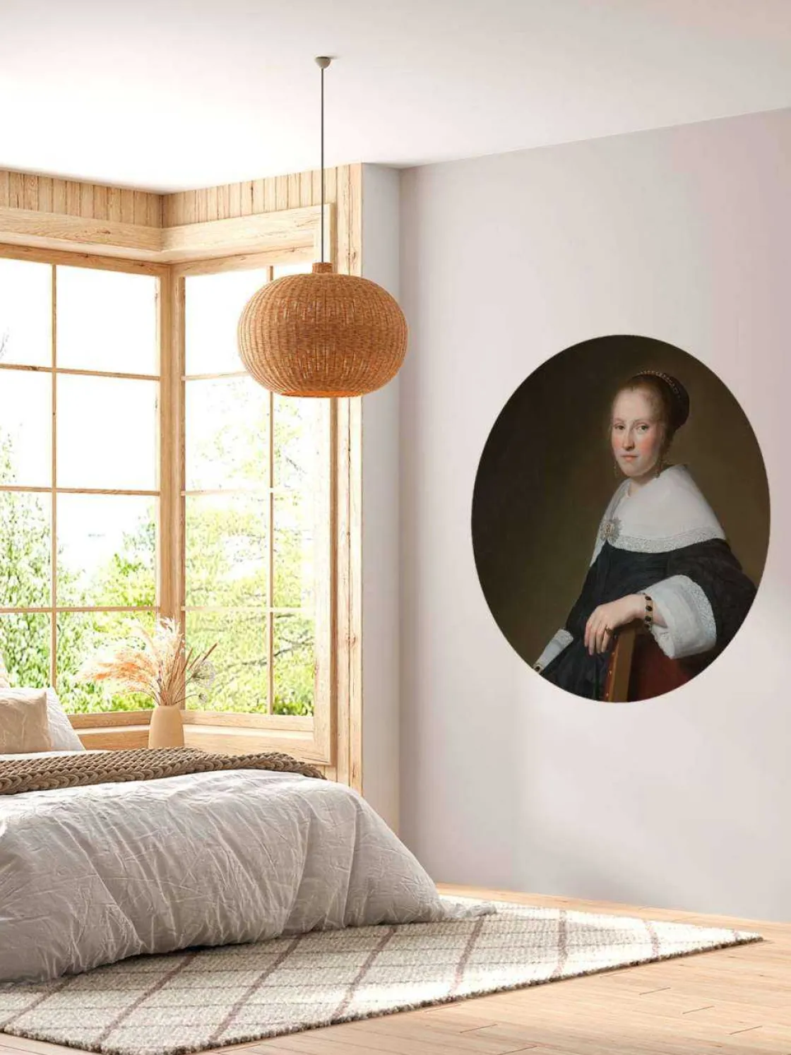 portret_van_maria_van_str_6.webp Clearance Portret van Maria van Strijp fotobehang Kunst & Design