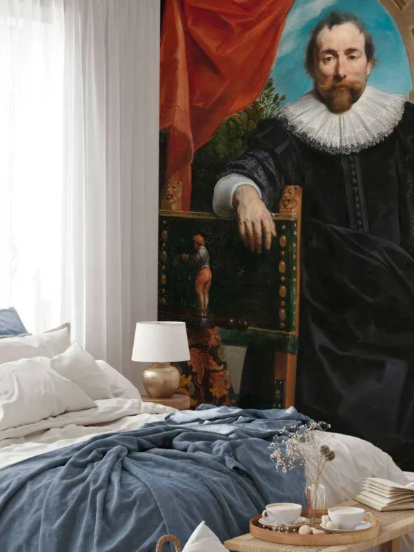 Clearance Portret van Rogier Le Witer fotobehang Kunst & Design