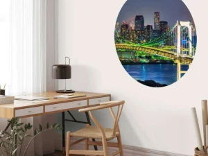 Fashion Regenboogbrug Tokyo fotobehang Architectuur