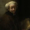 New Rembrandt van Rijn zelfportret fotobehang Kunst & Design