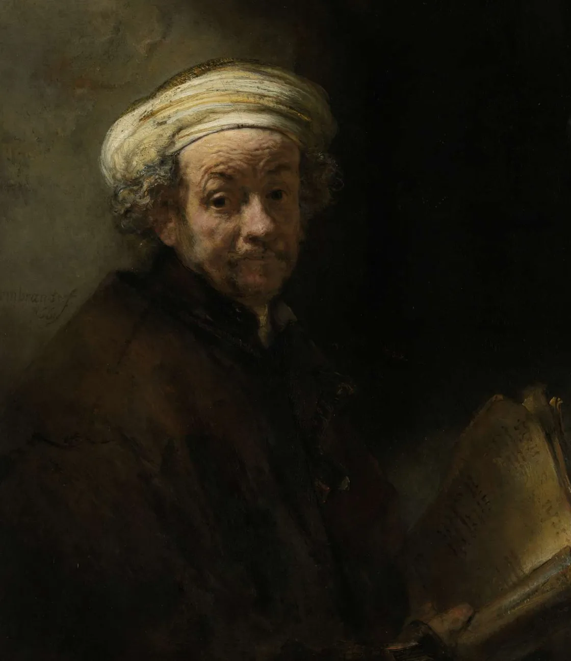 rembrandt_van_rijn_zelfpo_0.webp New Rembrandt van Rijn zelfportret fotobehang Kunst & Design