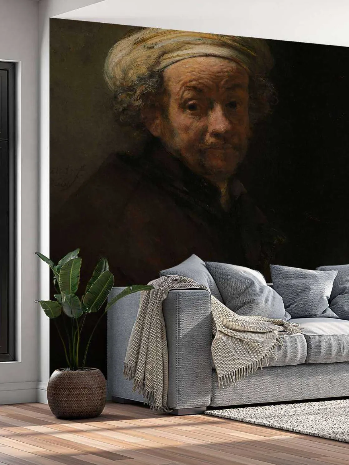 rembrandt_van_rijn_zelfpo_2.webp New Rembrandt van Rijn zelfportret fotobehang Kunst & Design