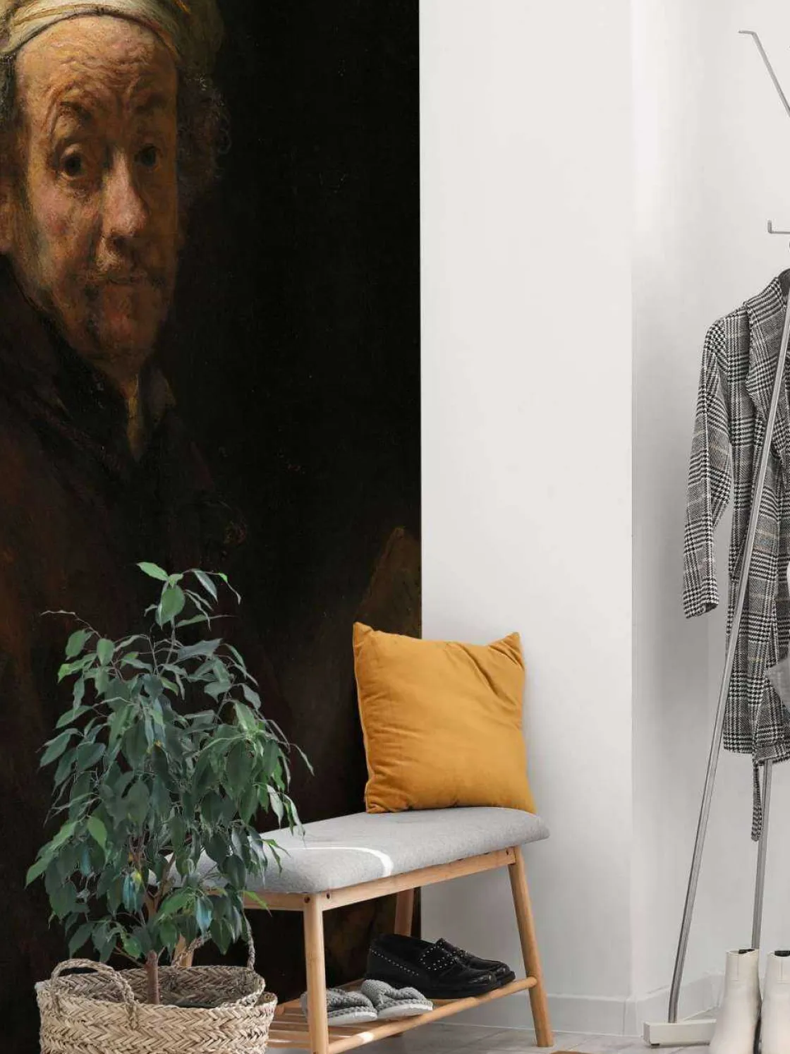 rembrandt_van_rijn_zelfpo_4.webp New Rembrandt van Rijn zelfportret fotobehang Kunst & Design