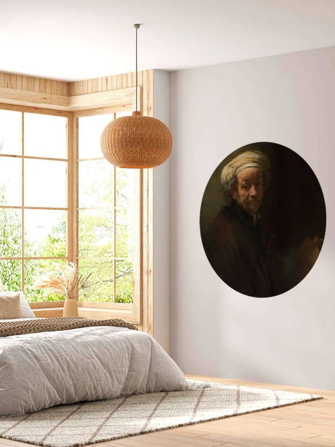rembrandt_van_rijn_zelfpo_5.webp New Rembrandt van Rijn zelfportret fotobehang Kunst & Design