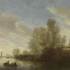 Hot Riviergezicht bij Deventer fotobehang Kunst & Design