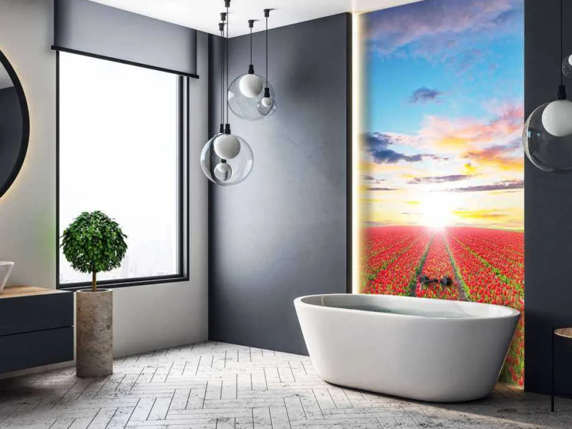 rode_tulpenveld_bij_zonso_8.webp Best Rode tulpenveld bij zonsopkomst fotobehang Steden | Architectuur