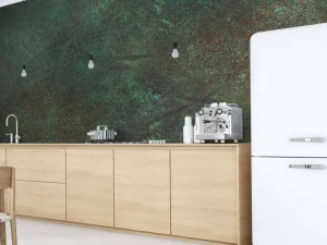 Hot Roestig koper fotobehang Keuken | Gang