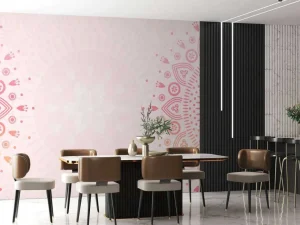 Discount Roze bloemen mandala's Bloemen