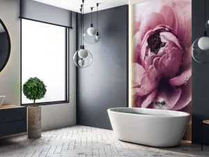 Fashion Roze boterbloem close-up fotobehang Keuken | Hobbykamer