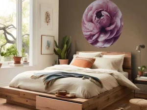 Fashion Roze boterbloem close-up fotobehang Keuken | Hobbykamer