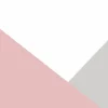 Online Roze en grijze driehoeken Kinderkamer