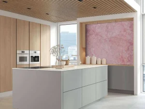 Sale Roze marmer fotobehang Tienerkamer | Slaapkamer