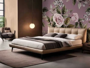 Outlet Roze rozen met een roze achtergrond fotobehang Tienerkamer | Bloemen