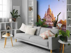 Online Sacre Coeur in Parijs fotobehang Architectuur