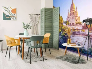 Online Sacre Coeur in Parijs fotobehang Architectuur