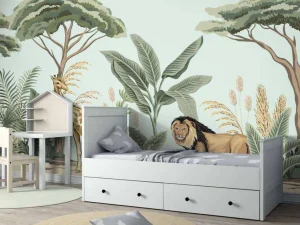 Hot Safari dieren Kinderkamer | Dieren