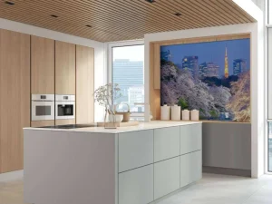 Sale Sakura kersenbloesem met de Tokyo Tower op de achtergrond fotobehang Architectuur