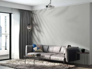Clearance Schaduw van palmbladeren op de muur fotobehang Bloemen