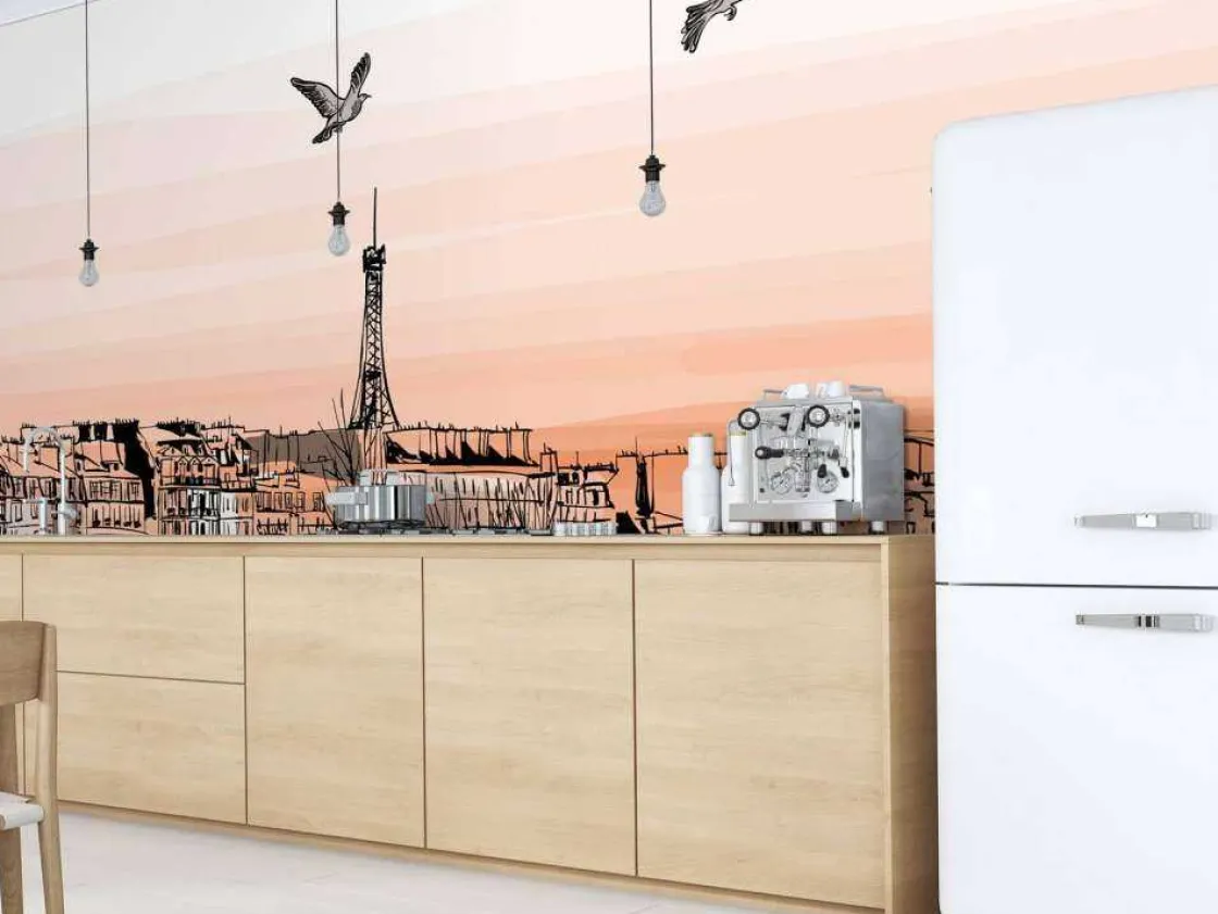 schets_van_parijs_fotobeh_5.webp Discount Schets van Parijs fotobehang Tienerkamer | Kunst & Design