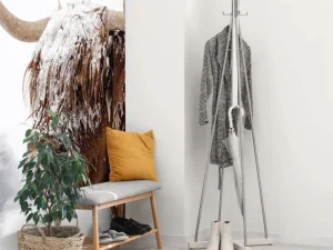 Fashion Schotse Hooglander in de sneeuw fotobehang Dieren