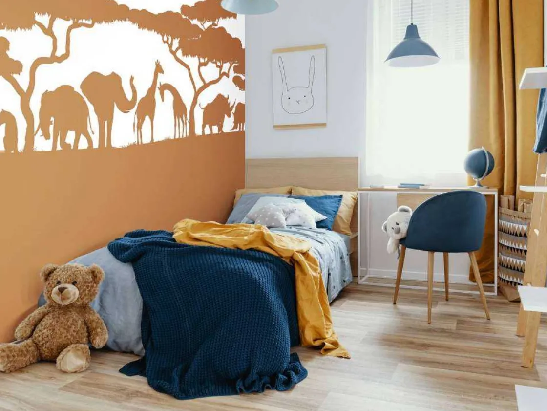 silhouette_safaridieren_r_7.webp Sale Silhouette safaridieren, roestkleur Kinderkamer