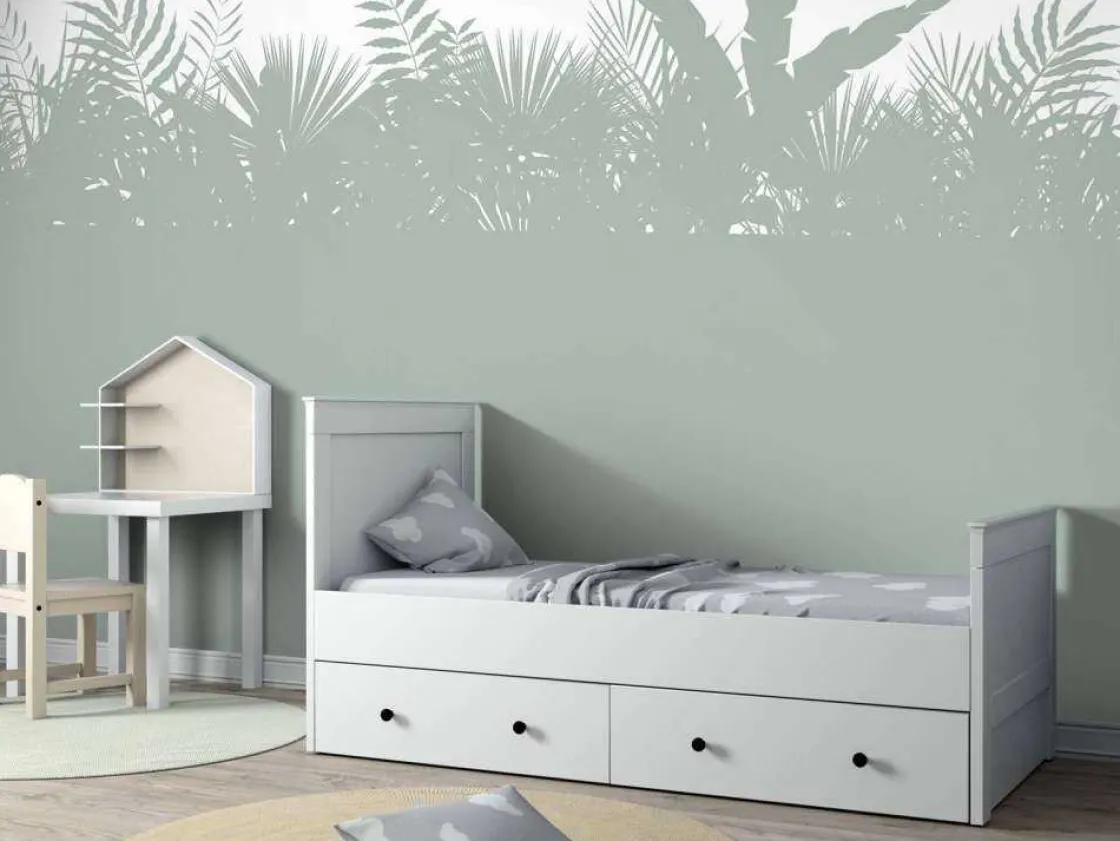 silhouetten_palmbladeren__3-1.webp Clearance Silhouetten palmbladeren, lichtgroen Kinderkamer