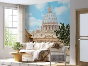 Online Sint-Pieter toegangsweg fotobehang Architectuur