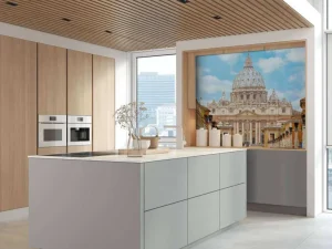Online Sint-Pieter toegangsweg fotobehang Architectuur